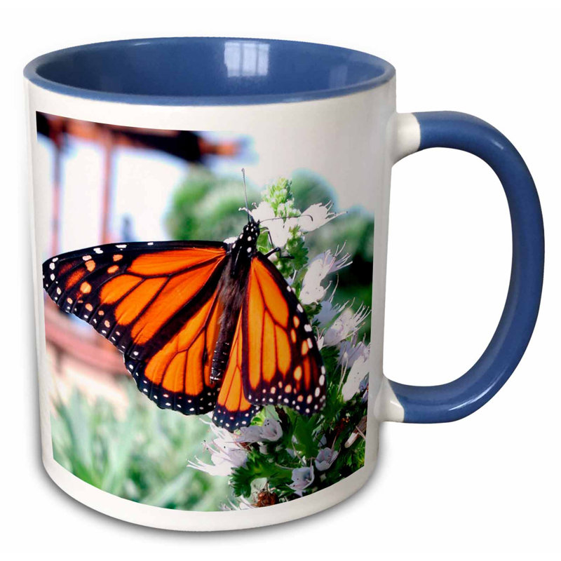 East Urban Home Monarch Butterfly Coffee Mug Wayfair